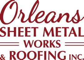 orleans sheet metal works|orleans roofing and sheet metal.